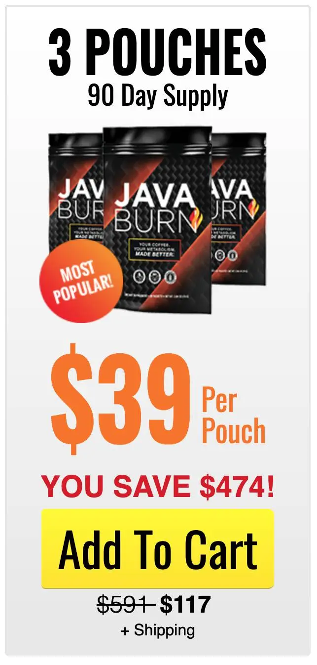 Java Burn - 3 Bottles
